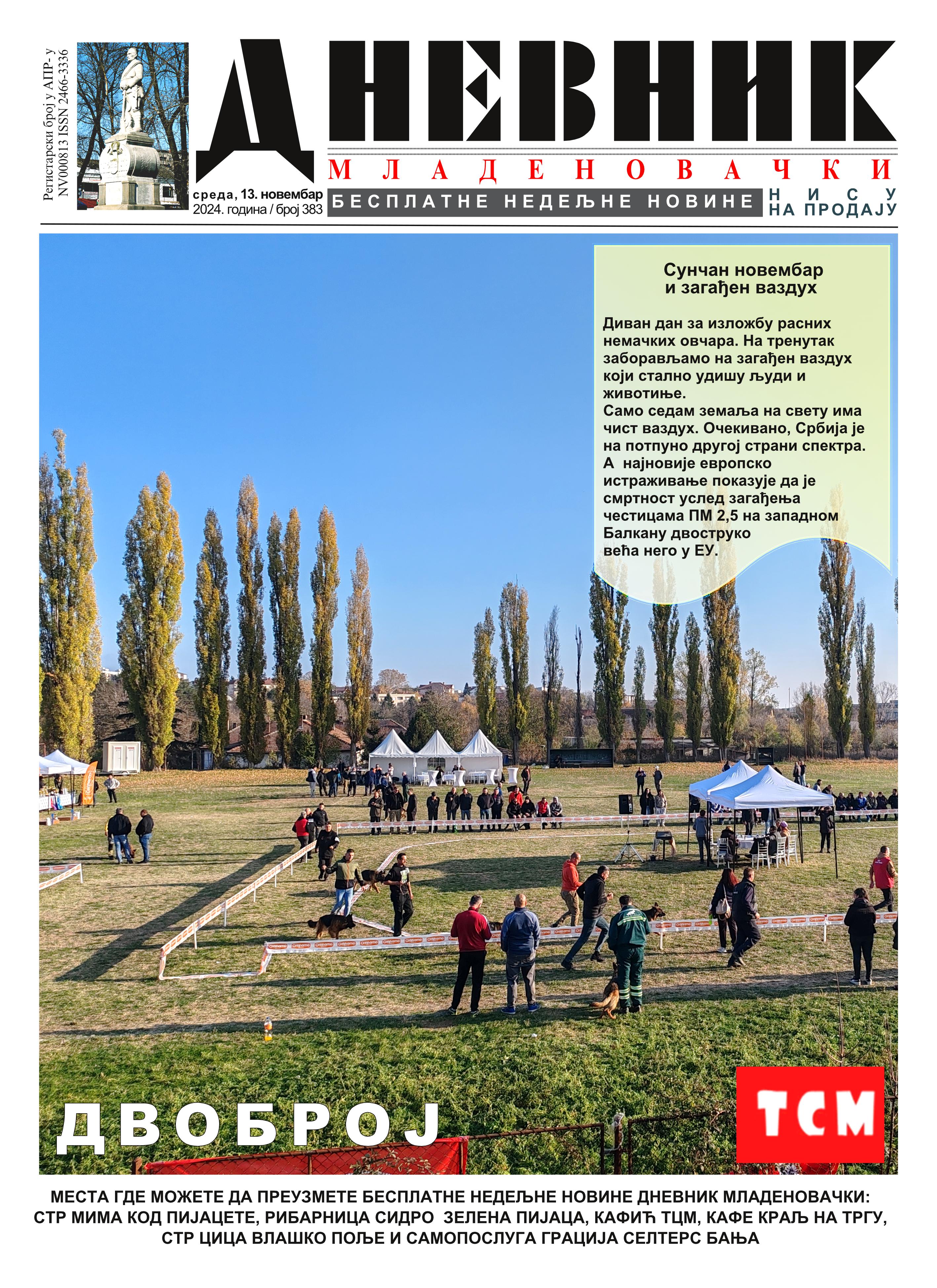 dnevnik mladenovacki